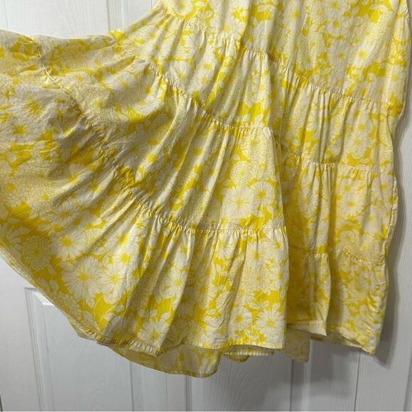 Lisa Marie Fernandez Target Collab Summer Dress Floral Sleeveless Midi - Picture 9 of 13